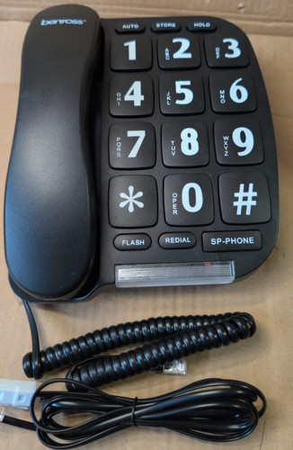 Landline telephone big button - telephone,