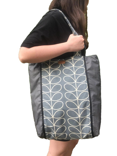 Handmade orla kiely - handmade, grey