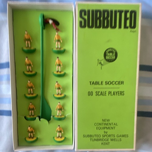 Subbuteo scale table soccer - oo,