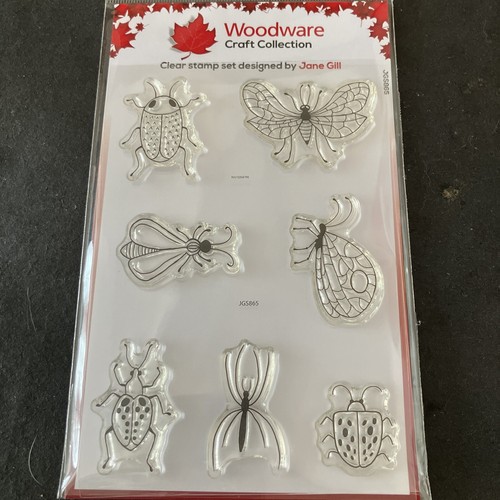 Woodware clear stamps petal - -,
