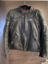 Spidi Vintage CE Motorcycle Motorbike Leather Jacket Black (with Back Armour)