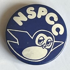 NSPCC Vintage Pin Badge