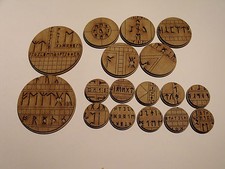 Ancient rune Scenic bases MDF