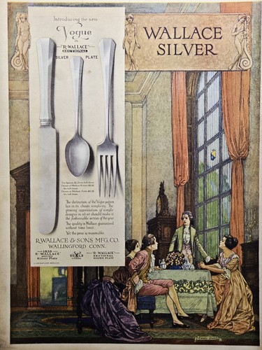 Wallace vogue pattern silver - pattern,