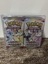 36 Pokemon Scarlet & Violet Prismatic Evolutions Booster Packs | Booster Box ✅