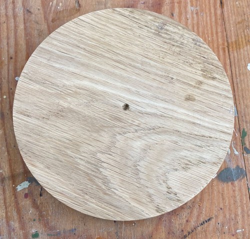 Oak wood turning blank - ., 25