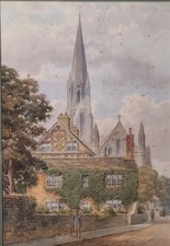 St Michaels Church, Headingley, Leeds Original Painting by D Braithwaite NDD