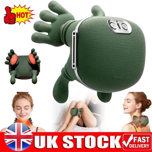 Portable shiatsu neck and - neck,