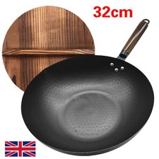 32cm Pure Iron Wok Non Coated