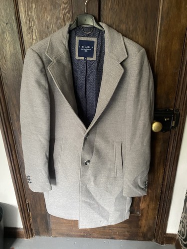 Steel jelly grey trench coat - trench,