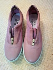 Ladies Pink Suede/leather