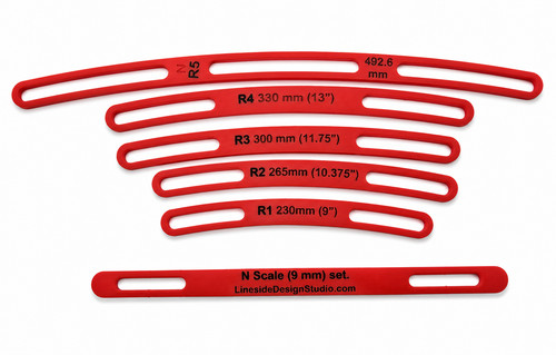 Printed track guide - track,