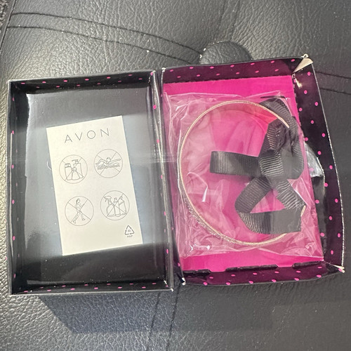 Avon rose gold bangle bracelet - avon,