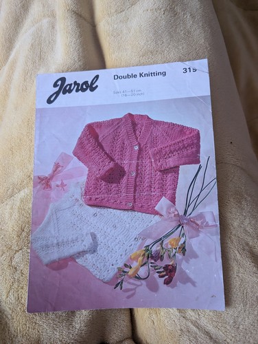 Vintage jarol baby cardigan - vintage,