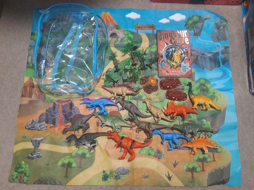 Dinosaur world playset inc - dinosaur,