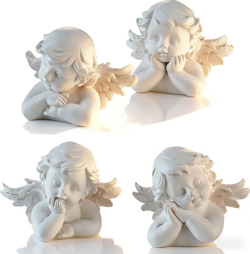 Set small cherubs - of,