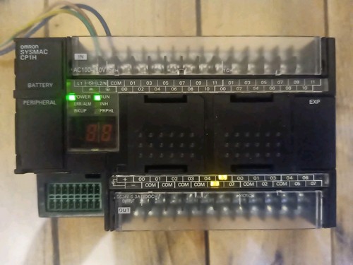Omron plc cp1h xa40dr a - plc., cp1h-xa40dr-a