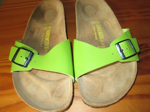 Birkenstock lime green patent - lime,