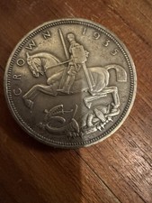 1935 George V Crown Silver