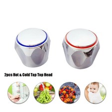 2pcs Hot & Cold Tap Top Head