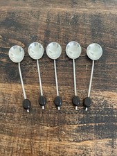 SET OF FIVE ART DECO SILVER