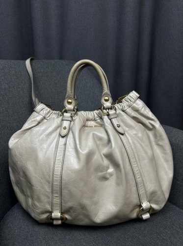 Vintage leather shoulder - vintage,