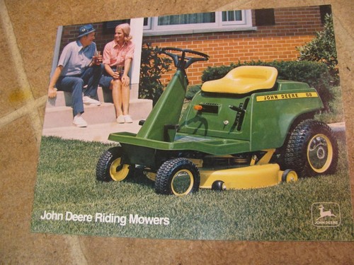 Vintage john deere riding - john,