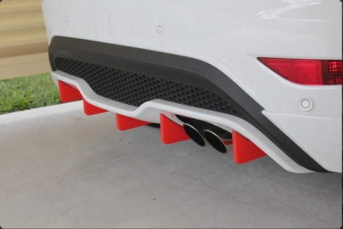 Diffuser fins kit for fiesta - diffuser,