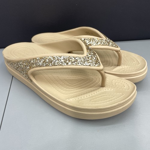 Crocs sloane glitter flip - crocs,