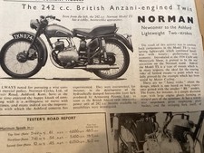 Norman anzani twin test period - anzani,