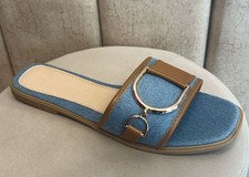Denim Sandals