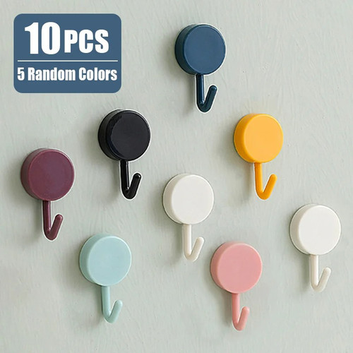 10pcs self adhesive wall - wall, hooks