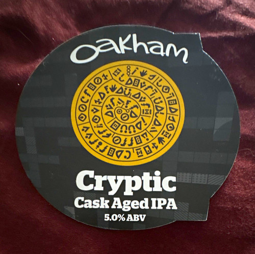 Oakham cryptic cask - cryptic, ipa