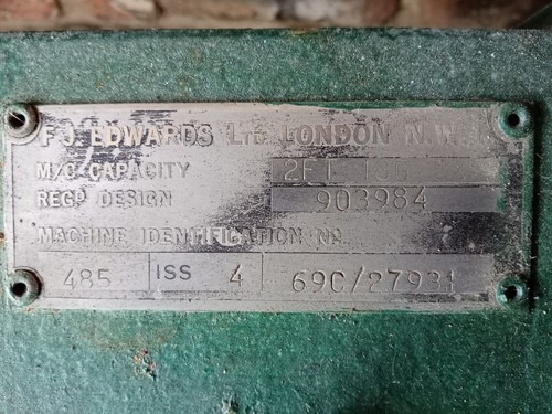 Edwards box pan folder - &,