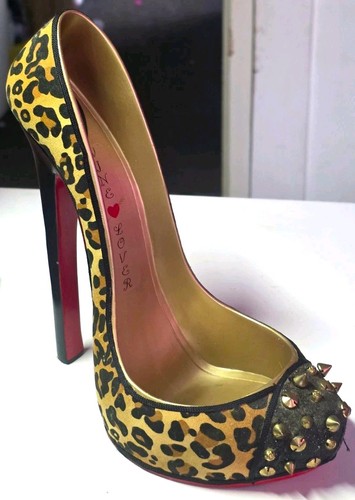 Novelty high heel - high, wine