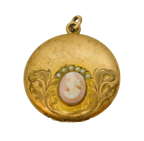 Victorian rolled gold seed - gold,,