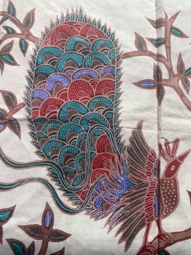 Original signed balinese batik - signed,