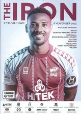 25/26  SCUNTHORPE UNITED v  YEOVIL TOWN     (8/11/25)