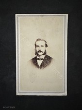 CDV Man Long Sideburns, by