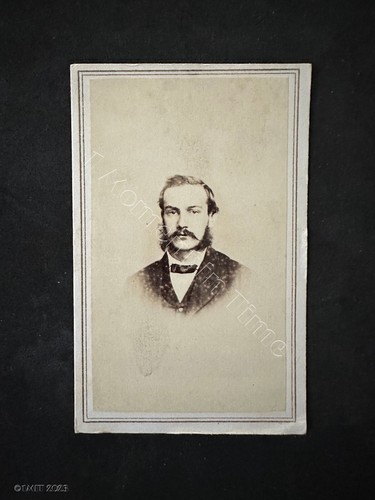 Cdv man long sideburns by - cdv,