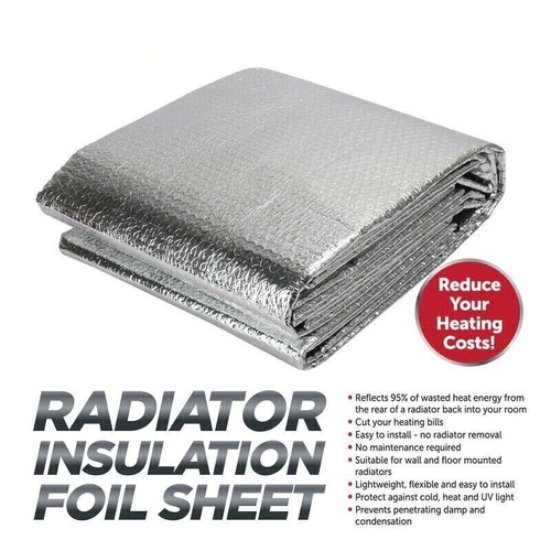 Bubble radiator insulation - radiator,