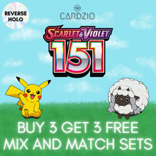 Pokemon - 151 MEW Reverse Holo Singles - Choose Your Card