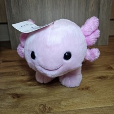 Build A Bear Pink Axolotl Soft Toy Plush Original Cute Fish Lizard Marine 