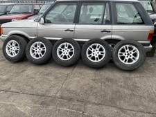 LAND ROVER DISCOVERY 3 5x 17” ALLOY WHEELS TYRES 245/70/17 RANGE ROVER SPORT