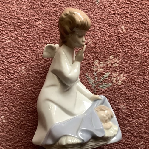 Lladro guardian angel figurine - lladro,