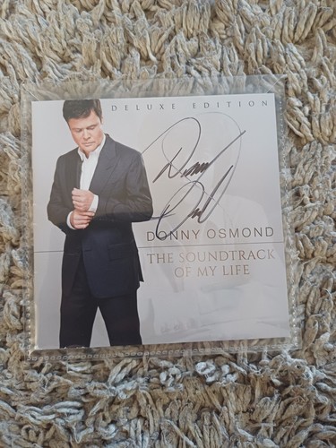 Donny osmond hand - donny, signed.
