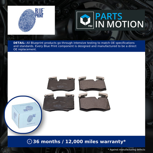 Brake pads set - fits, mini