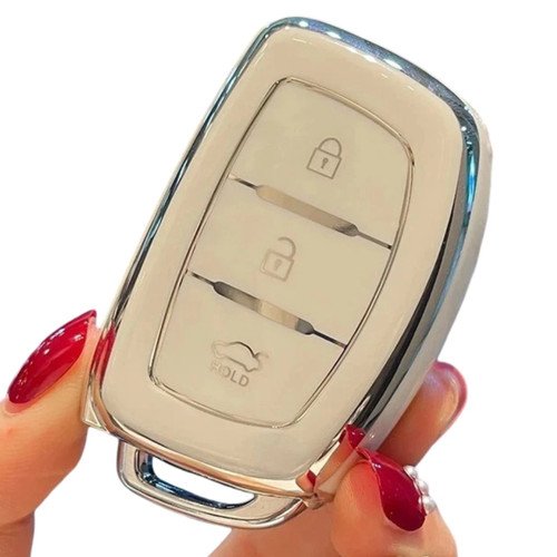 For hyundai key fob cover - for, case