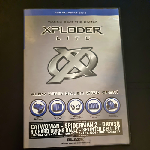 Xploder lite ps2 - xploder,