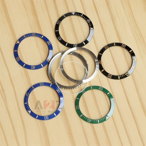 Ceramic steel watch bezel for - watch,